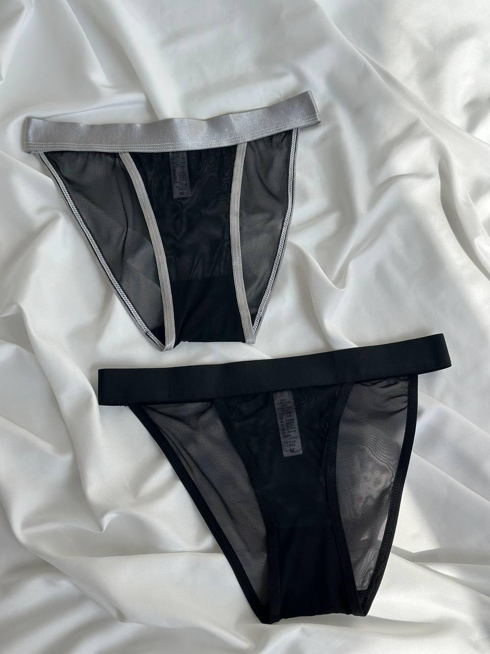 Сет з 2-х трусикиків DO2651 (Чорні)