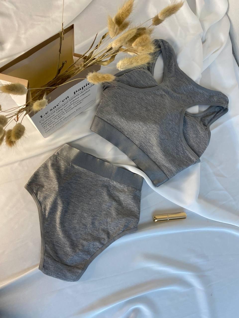 Білизна DO2421/5 (Світло сірий) - Зображення 4