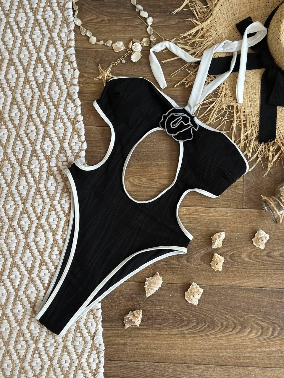 Купальник чорний SW3687 - Зображення 10