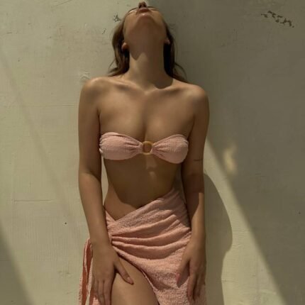 Купальник SW1447/3 (Пудровий)