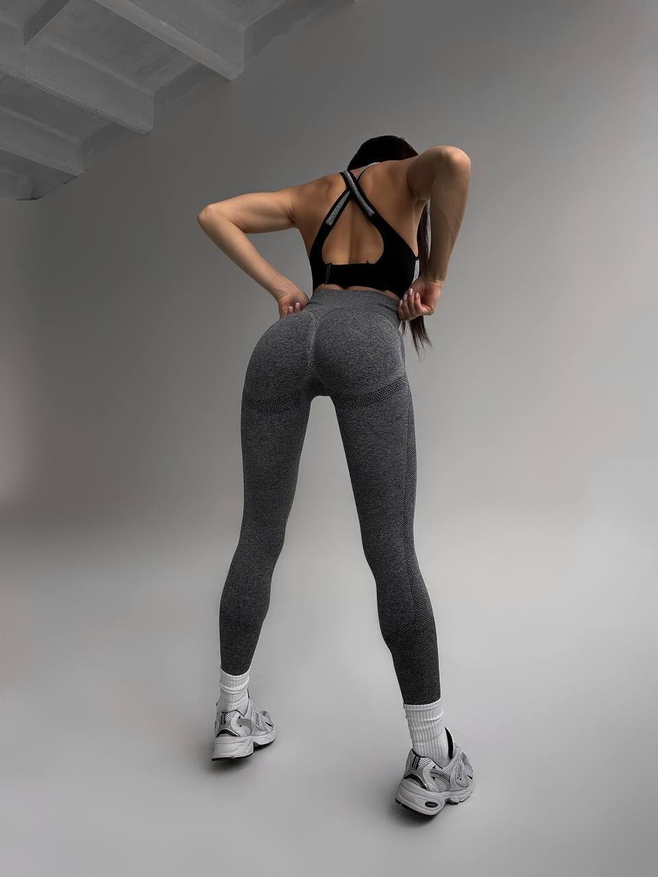 Фітнес топ FS1739/1 (Сірий) - Зображення 2