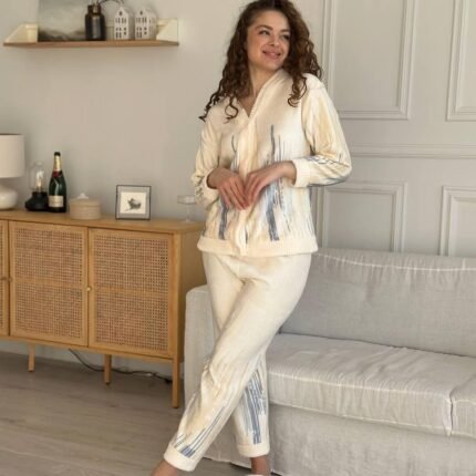 Піжама DO3396 біла