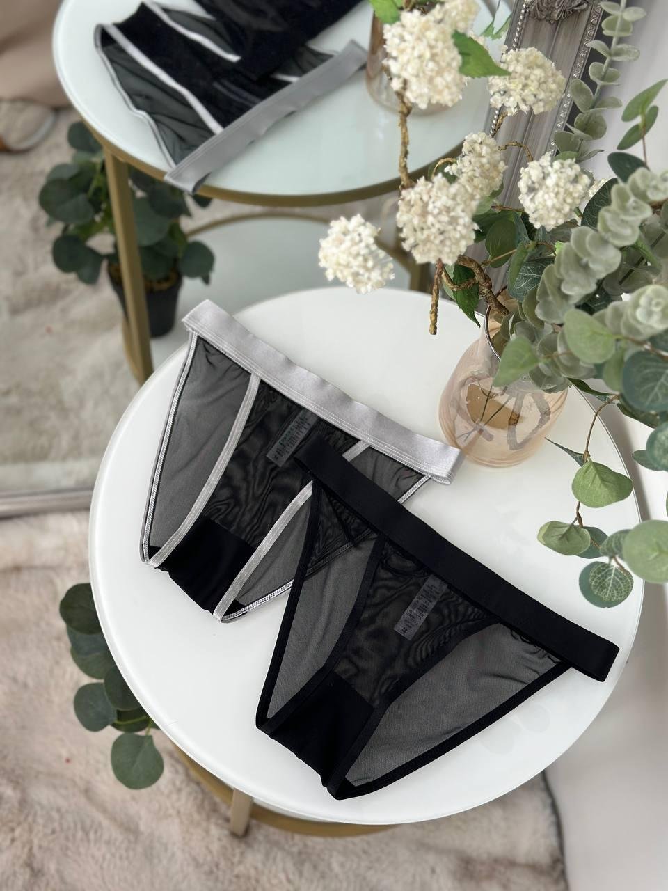 Сет з 2-х трусикиків DO2651 (Чорні) - Зображення 2