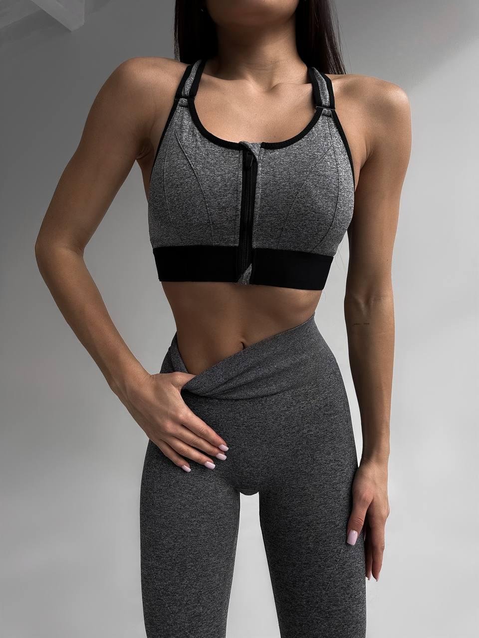 Фітнес топ FS1739/1 (Сірий) - Зображення 31