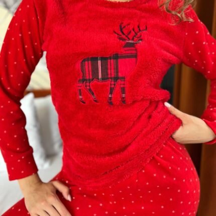 Піжама DO2469/1 (Олені червоні) ( 5016)
