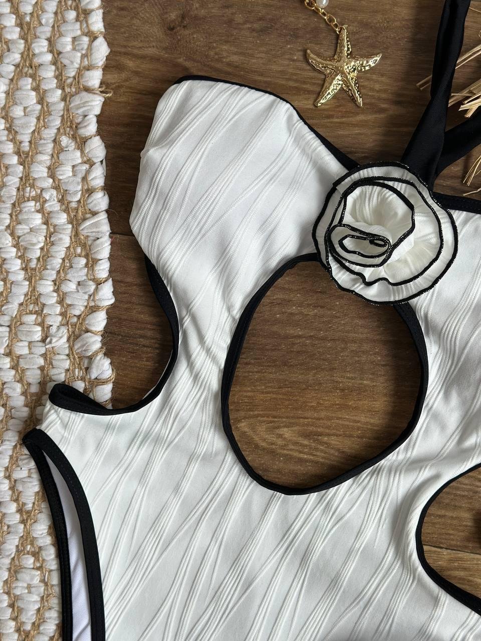 Купальник білий SW3687/1 - Зображення 21