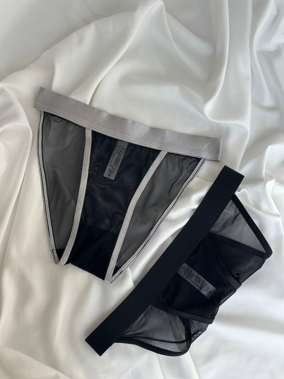 Сет з 2-х трусикиків DO2651 (Чорні) - Зображення 3