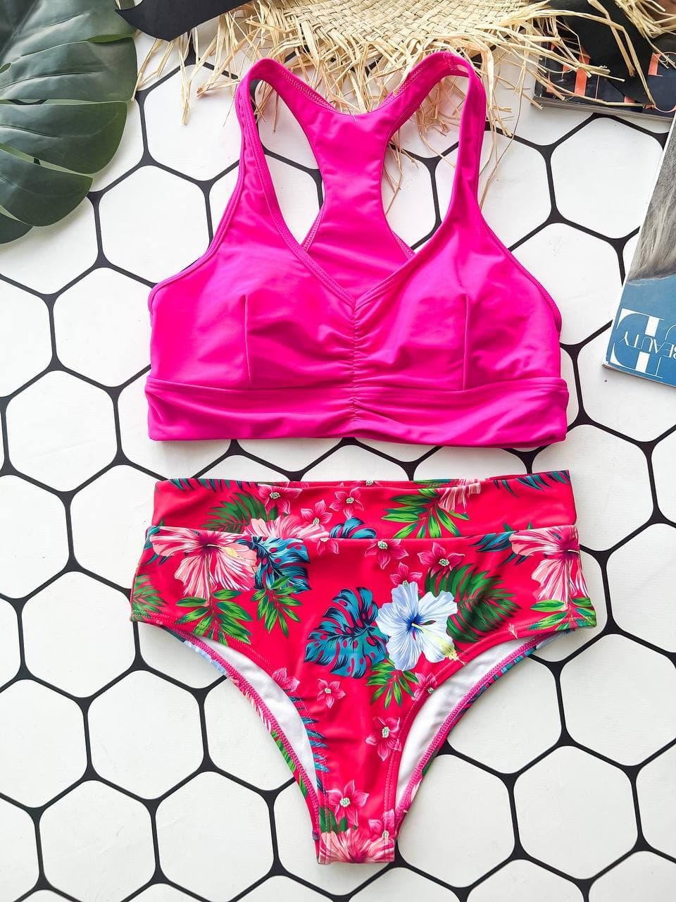 Купальник SW1363/1 (С топом малина) - Зображення 7