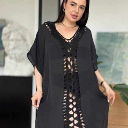 Туніка жіноча чорна SW3668