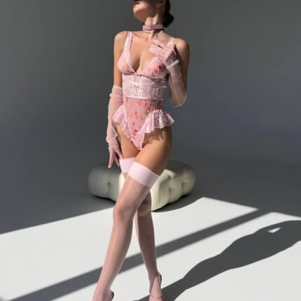 Боді DO3622 рожеве