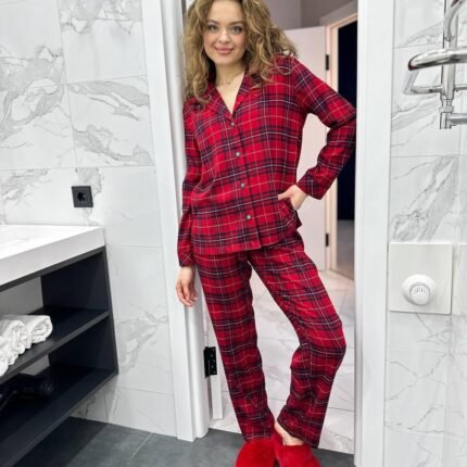 Піжама червона жіноча DO2807/1