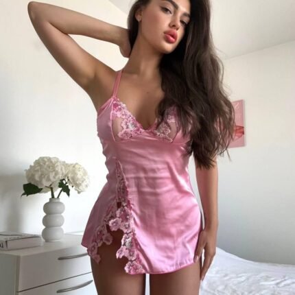 Сорочка рожева DO3787