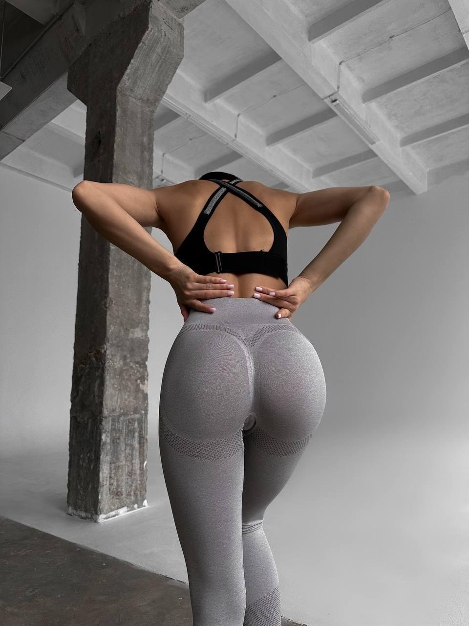 Фітнес топ FS1739/1 (Сірий) - Зображення 11