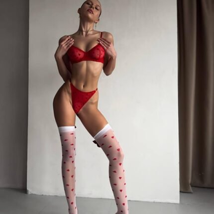 Білизна DO3369/2 червона сердечка