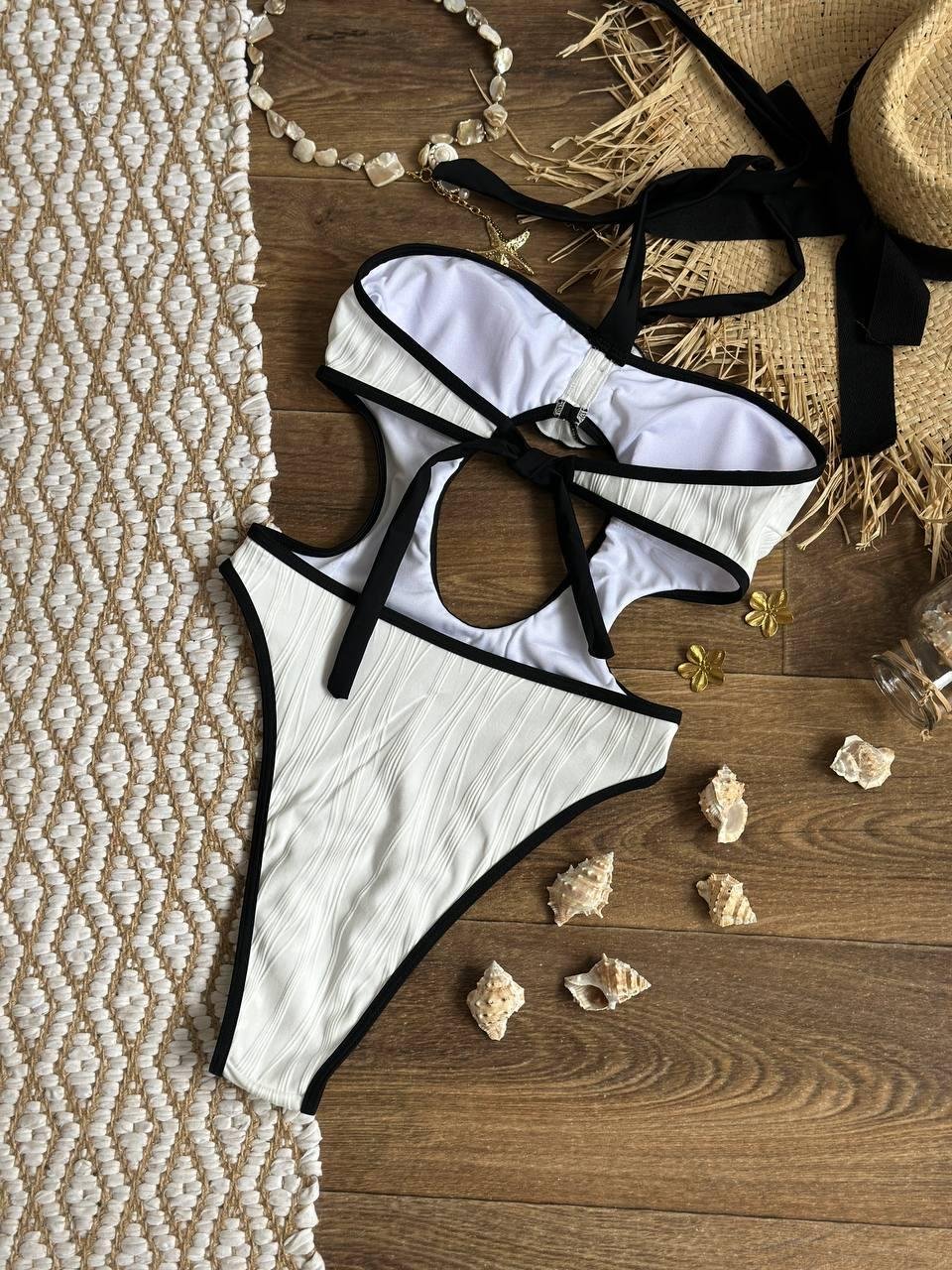 Купальник білий SW3687/1 - Зображення 19