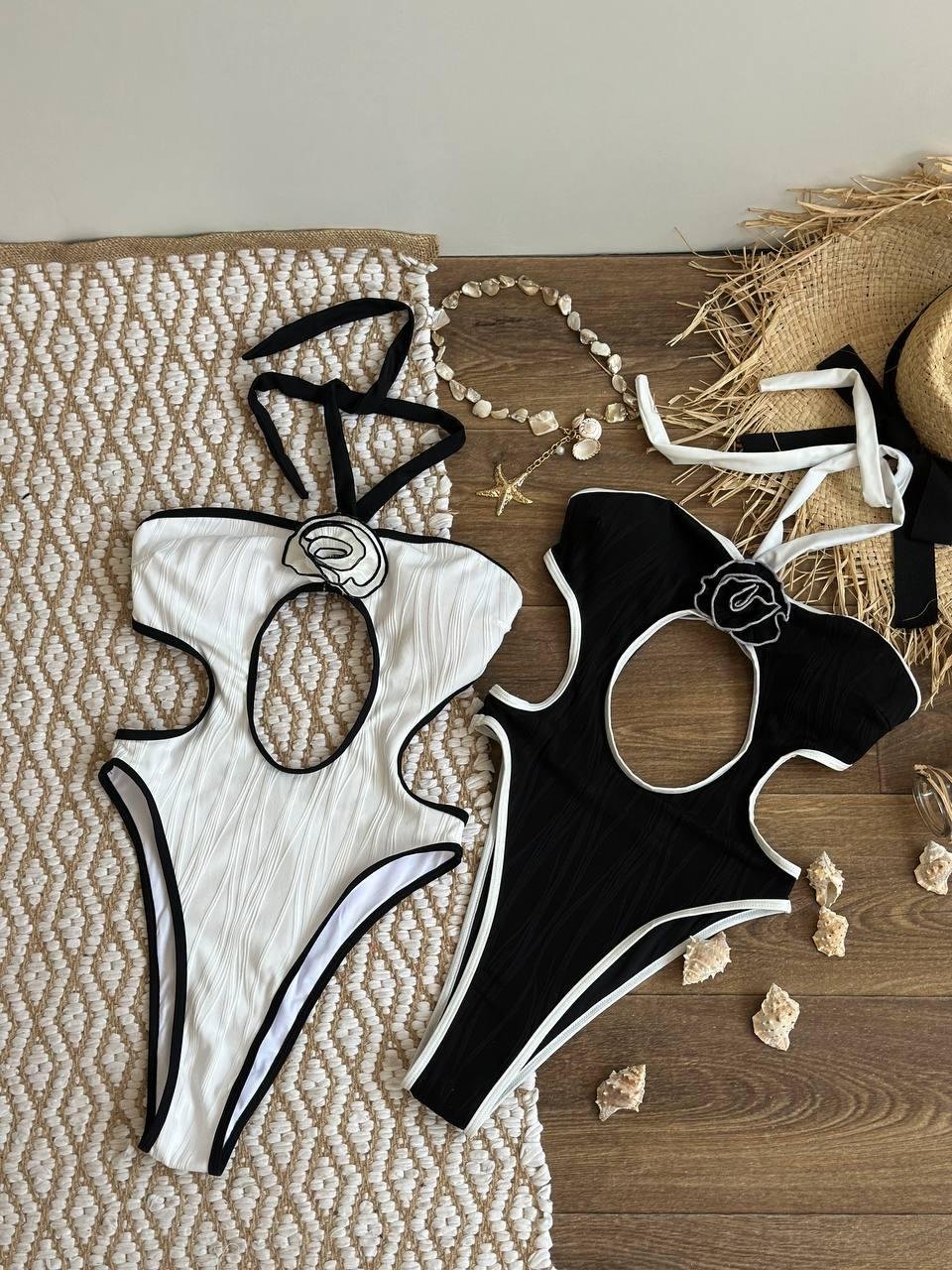 Купальник білий SW3687/1 - Зображення 16