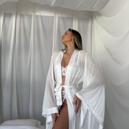 Халат DO3637/1 білий