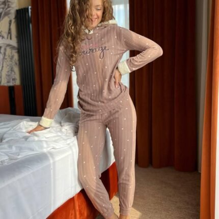 Піжама DO2470/2 (Коричнева) (5250)