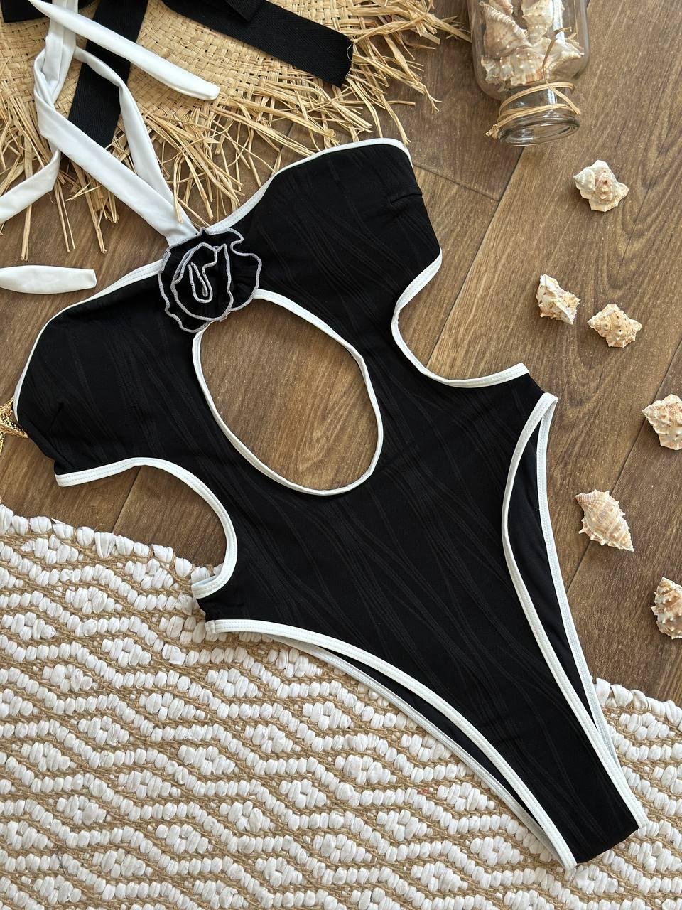 Купальник чорний SW3687 - Зображення 11