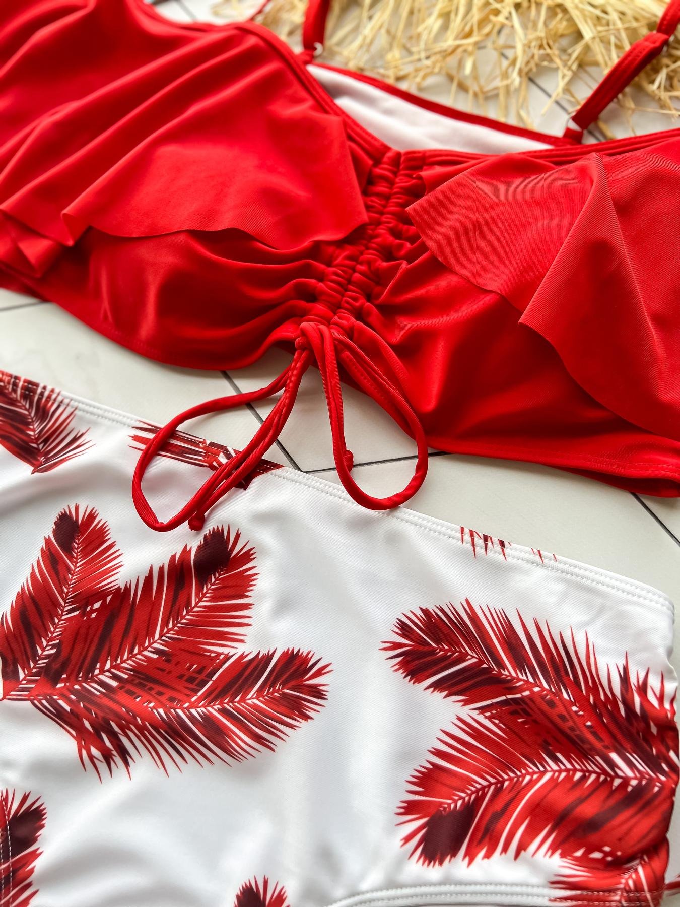 Купальник SW1279/1 (Пір'я червоні) - Зображення 18