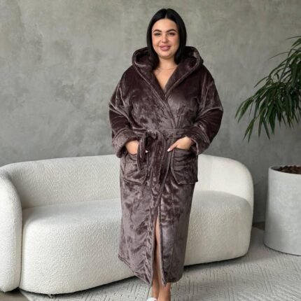 Халат DO3203/1 Коричневий